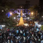 Más de 1500 jujeños se reunieron en el festejo en Plaza Belgrano por el triunfo de Argentina