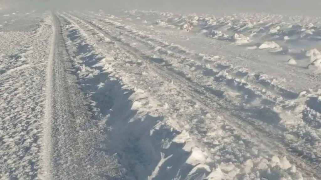Nieve obliga al cierre total de la ruta provincial 43 en Catamarca