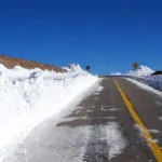 Paso de Jama cerrado por nieve y fuertes vientos hacia Chile