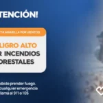 Salta en alerta máxima ante riesgo de incendios forestales