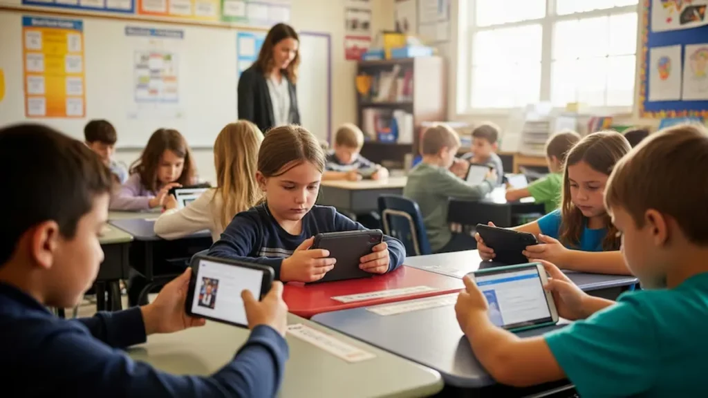Seis de cada diez niños de 8 años ya tienen celular: el debate en las escuelas
