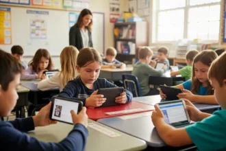 Seis de cada diez niños de 8 años ya tienen celular: el debate en las escuelas