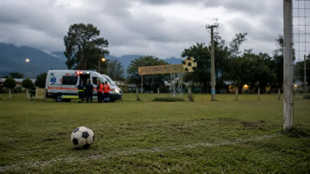 Tragedia en Palpalá: muerte en fútbol de veteranos conmociona a la comunidad