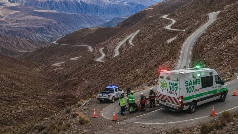 Tragedia en Salinas Grandes: un niño de 11 años murió al desbarrancar el auto en que viajaba
