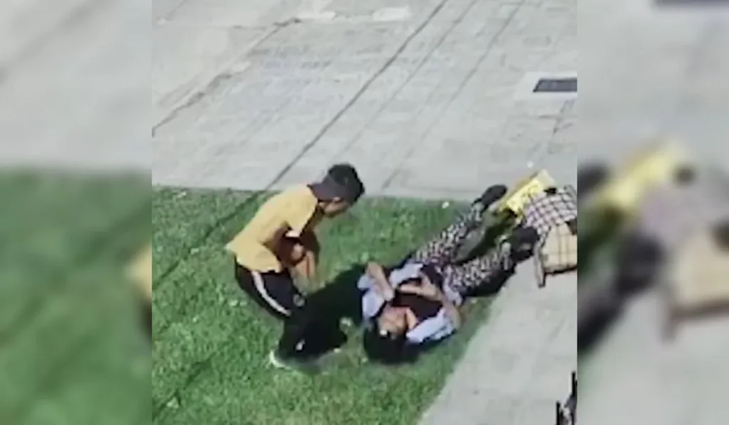 Asalto en San Pedrito: la amenazaron con un cuchillo y la tiraron al piso