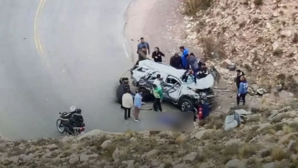 Cuesta de Lipán: confirman muerte cerebral de una joven tras el desbarranco