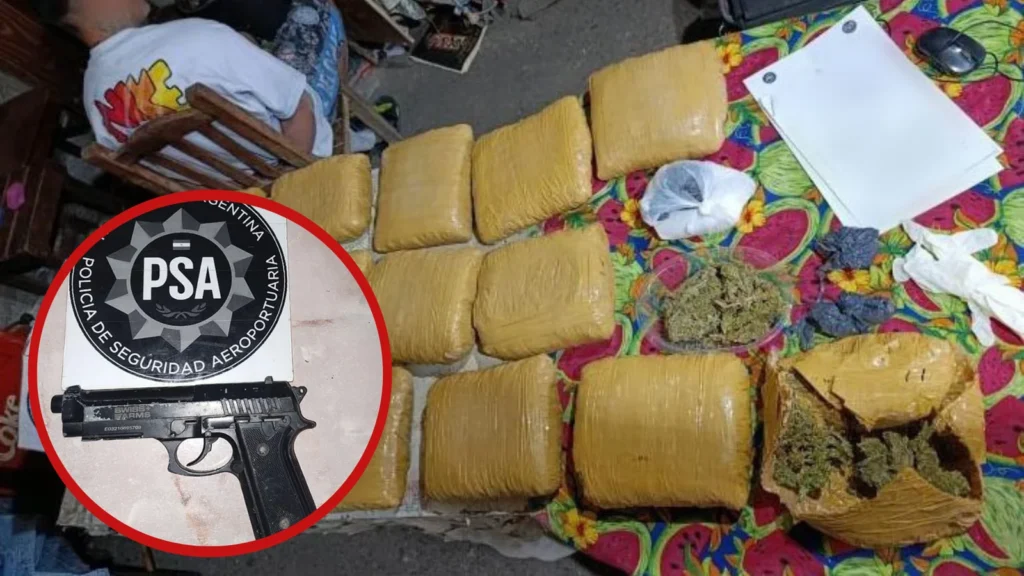 Detención por narcotráfico en Salta: secuestran 25 kilos de droga