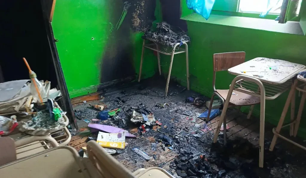 Detienen al acusado del incendio en escuela de La Quiaca y analizan el móvil