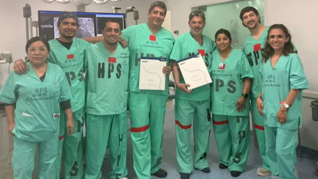 Histórica intervención por embolia pulmonar en el Hospital Pablo Soria