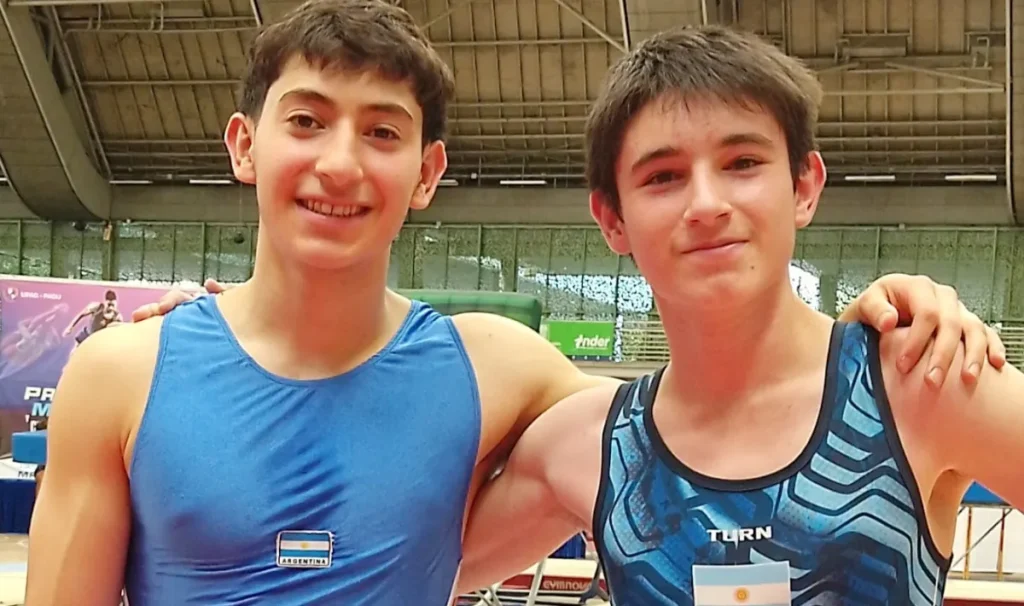 Jujeños Montenovi y Jure van al Sudamericano de Gimnasia de Trampolín