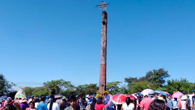 La cruz en Cerro Las Rosas tendrá 24 metros de altura