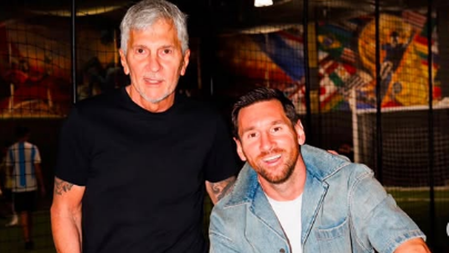 La despedida de Messi a su padre Jorge tras su muerte