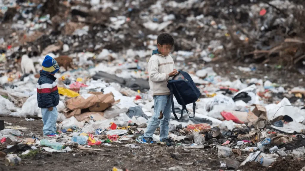 La pobreza infantil NOA afecta al 42,4% de los menores