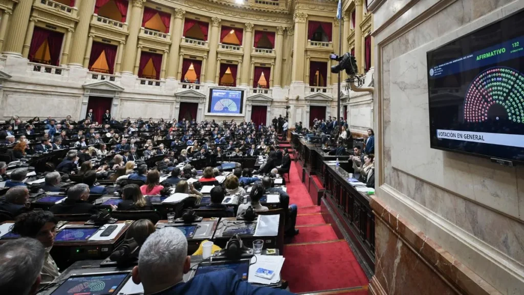 La sesión en Diputados avanza con la reforma del Banco Central aprobada