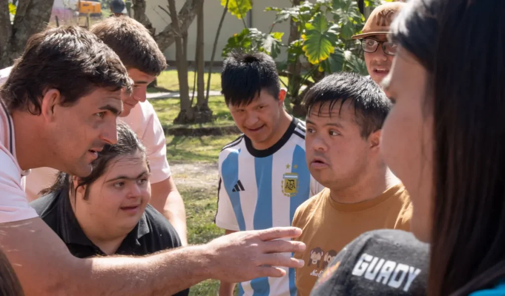 Los Pumas compartieron una jornada especial con la Asociación Todos Juntos