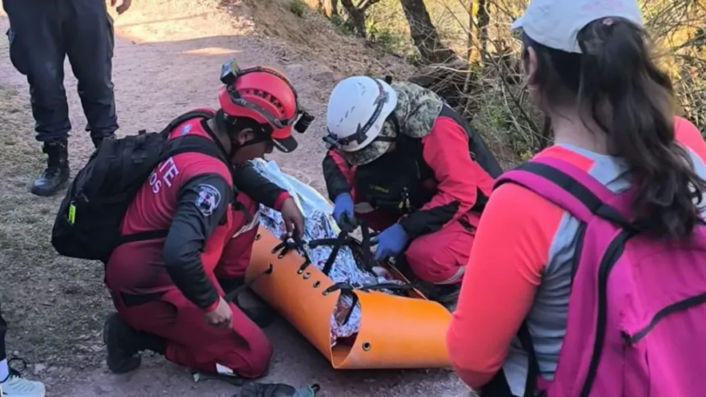 Rescate en Termas de Reyes: asistieron a una mujer de 87 años