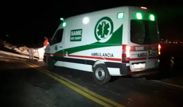 Accidente en Puesto Viejo: un tren de carga embistió a una ambulancia de SAME en la Ruta 53