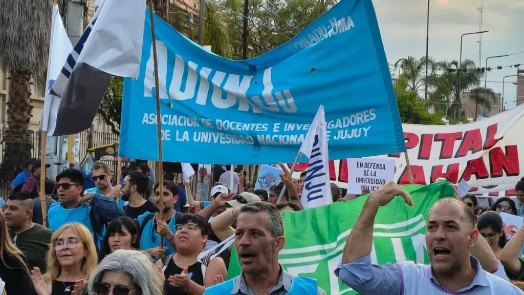 ADIUNJU se pliega al paro docente universitario de 72 horas en Jujuy