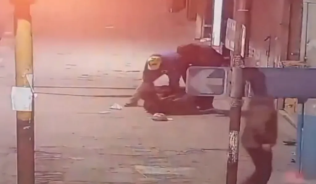 Agresión en la terminal de la capital fue detectada por las cámaras