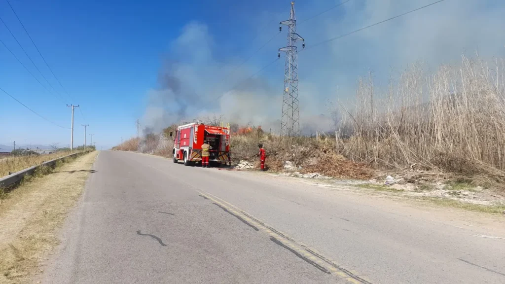 Aumentan los incendios forestales en San Salvador de Jujuy