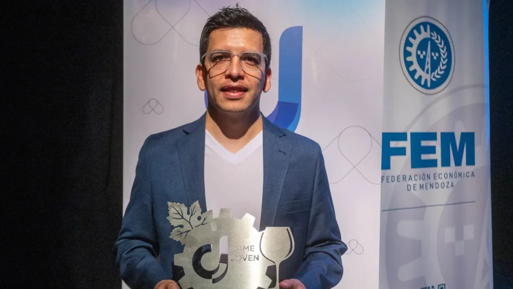Ezequiel Escobar fue elegido Joven Empresario Argentino 2026