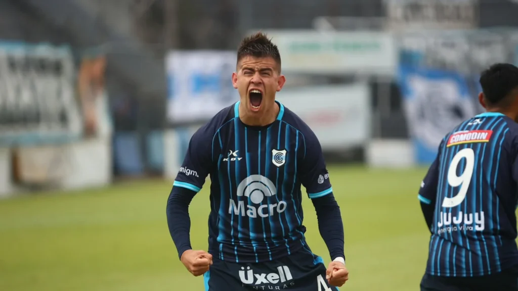 Gimnasia de Jujuy venció a Rafaela en un duelo caliente y con polémica