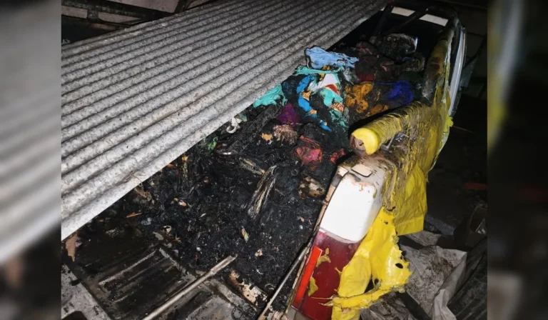 Investigan un incendio de camioneta en Libertador: la dueña sostiene que fue intencional