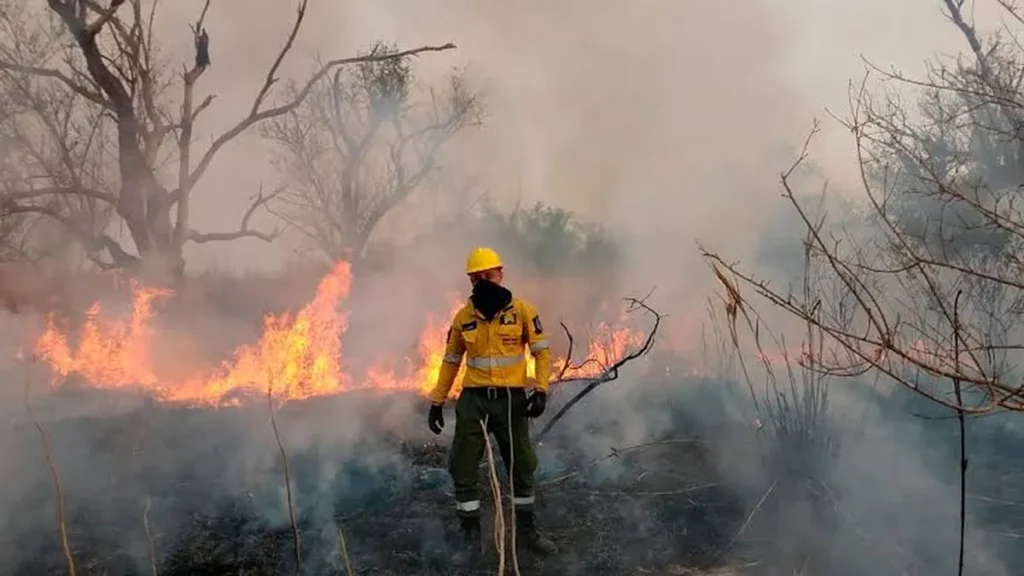 Jujuy bajo riesgo extremo de incendios forestales en todo el territorio