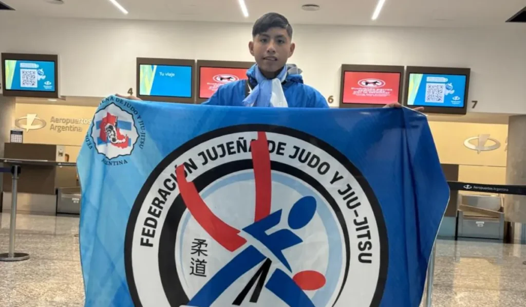 Luis Urquizo, del judo jujeño a la Selección y al Panamericano de Cancún
