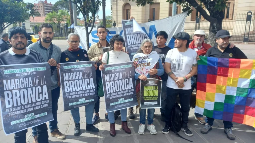 Marcha de la Bronca en Jujuy: convocan a movilizarse este sábado contra el gobierno de Milei