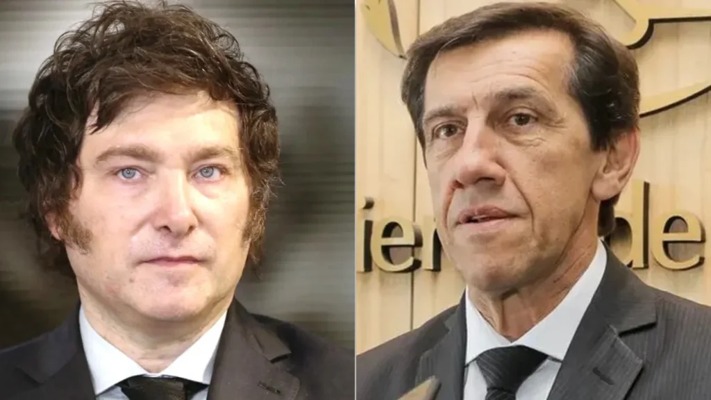 Milei en París: viaja con 13 gobernadores, entre ellos Carlos Sadir