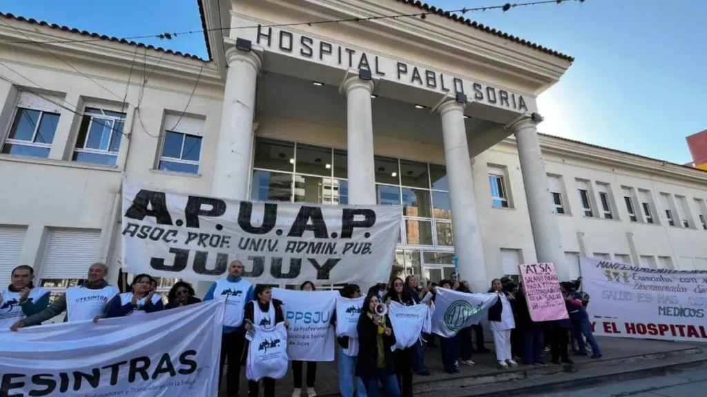 Paro de sanidad en Jujuy: ATSA convoca a 24 horas sin asistencia para el viernes