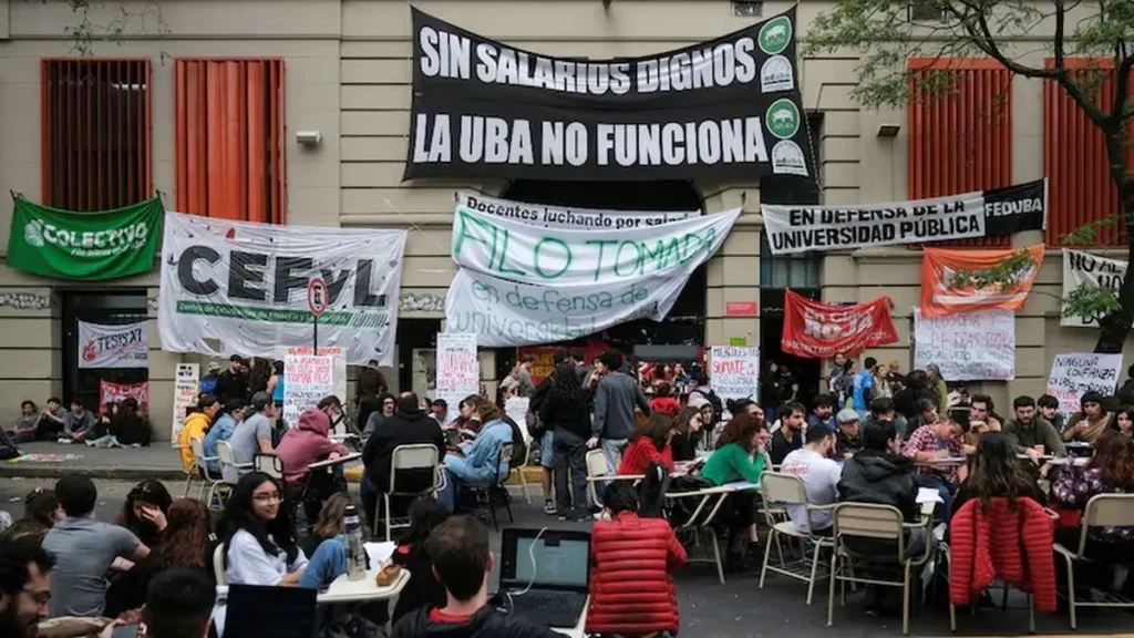 Paro docente universitario este miércoles tras fracasar la paritaria