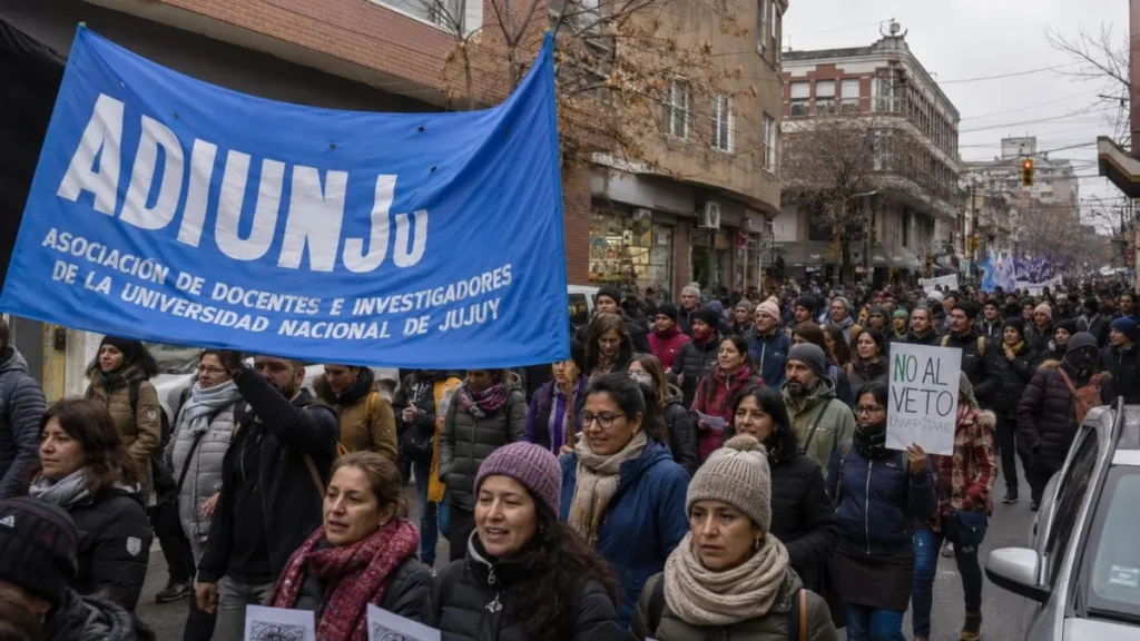 Paro universitario en Jujuy: gremios se suman a la medida del martes