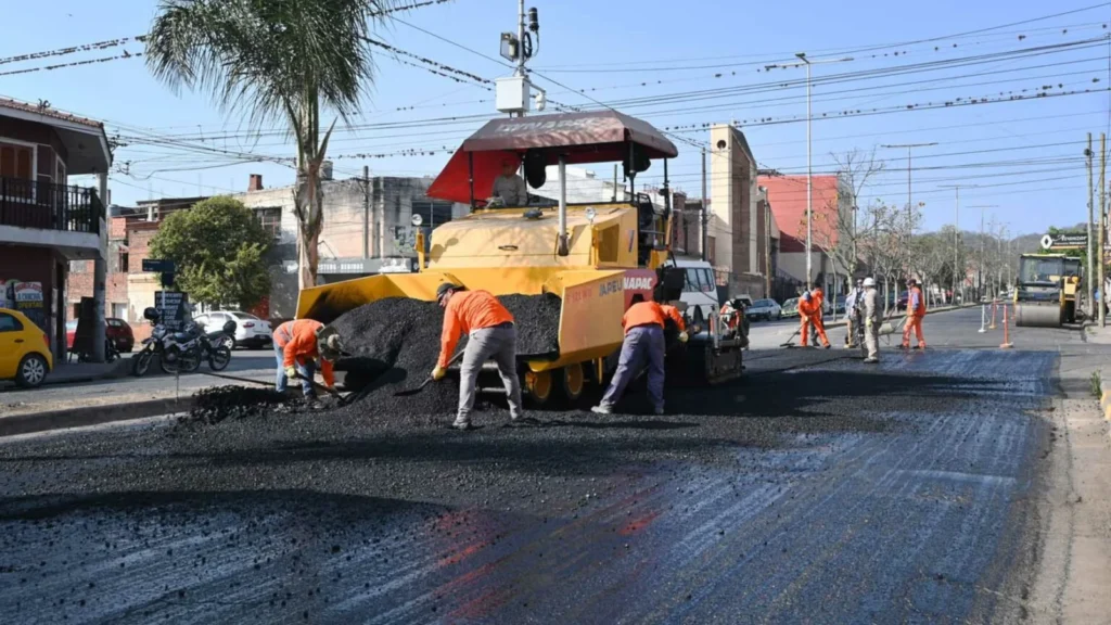 Repavimentación en San Salvador de Jujuy: cortes de tránsito en el centro