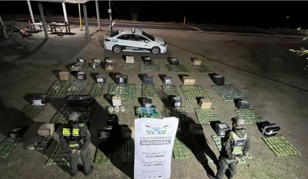 Secuestran 330 kilos de hojas de coca en encomiendas que salieron de Jujuy