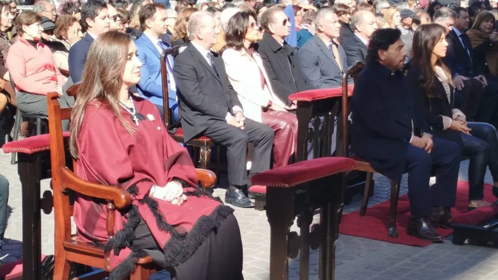 Victoria Villarruel asiste a la Misa Estacional del Milagro en Salta