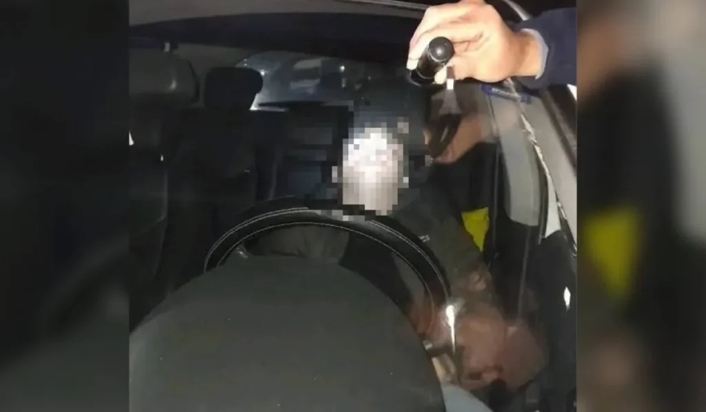 Choque en Alto Comedero: embistió a un motociclista en la Ruta 66 y lo hallaron dormido y ebrio