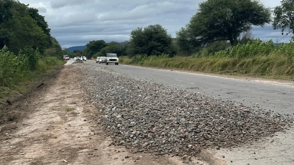 Corte total en la Ruta Provincial 43 por obras de empalme con la Ruta Nacional 34