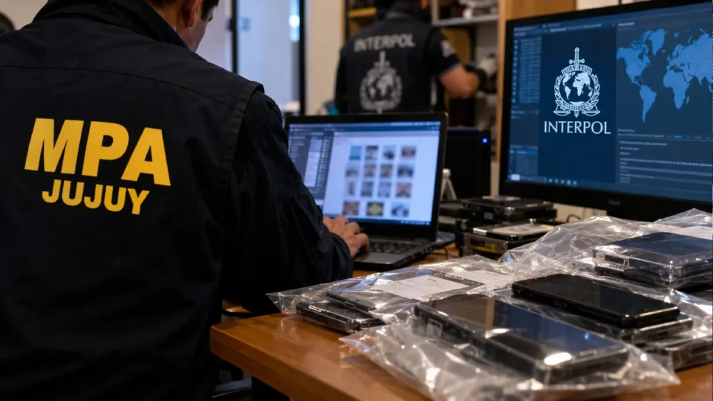 Jujuy participó de operativos contra una red de abuso sexual infantil en 17 países