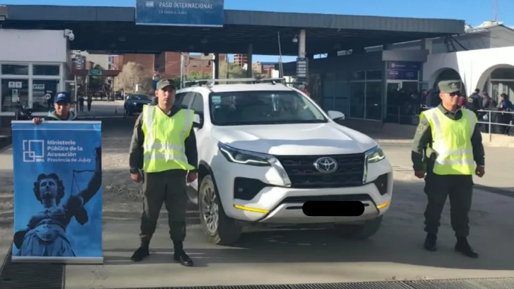 La camioneta robada en Jujuy y hallada en Bolivia ya está en manos del MPA