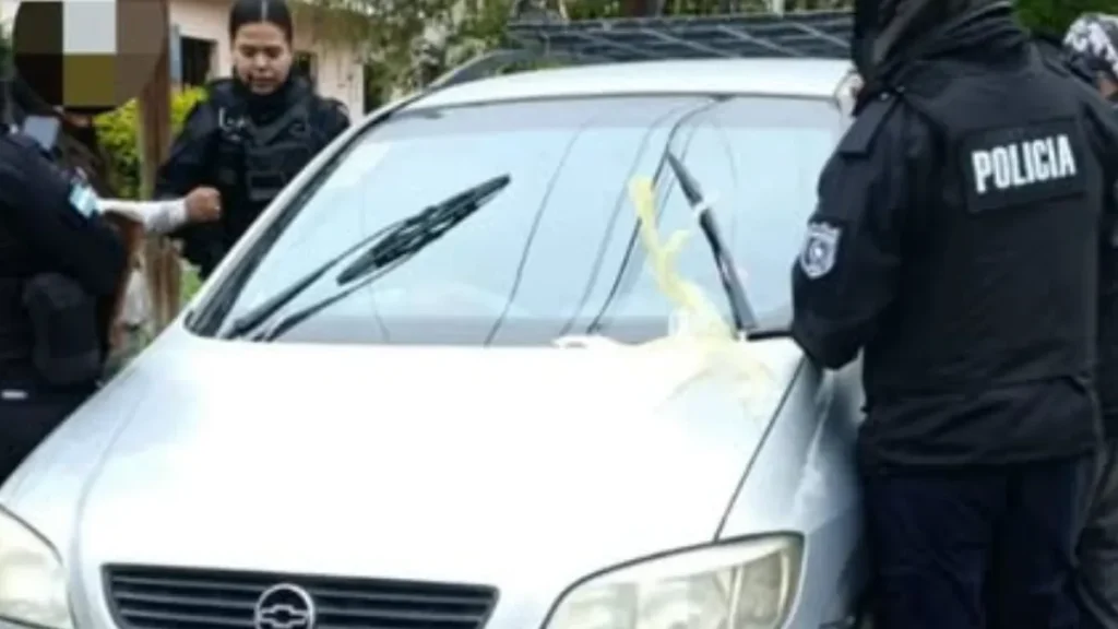 Rescate policial: un niño encerrado en un auto en Barrio Providencia