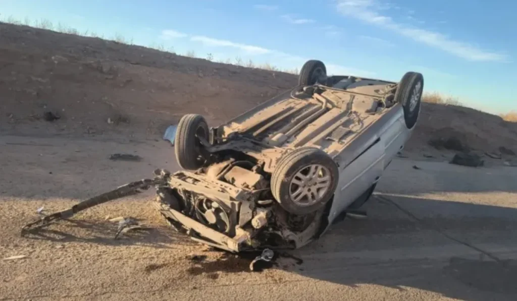Tragedia en la Ruta 40: tres muertos tras volcar una camioneta con conductor alcoholizado